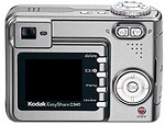 KODAK EASYSHARE C340 Digital Camera back view