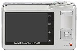Kodak EasyShare C160 Digital Camera back view