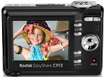 Kodak EasyShare C913 9.2MP Digital Camera back view