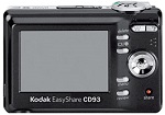 Kodak EasyShare CD93 Zoom Digital Camera back view