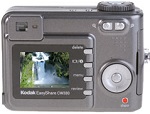 Kodak EasyShare CW330 Zoom Digital Camera back view