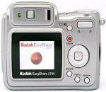 Kodak EasyShare Z700 Zoom Digital Camera back view