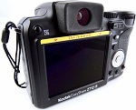 Kodak EasyShare Z712 IS Zoom Digital Camera back view