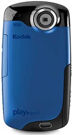 Kodak Playsport Zx3 Video Camera back view